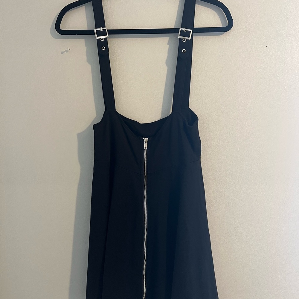 Killstar Black Gothic skater Dress suspenders